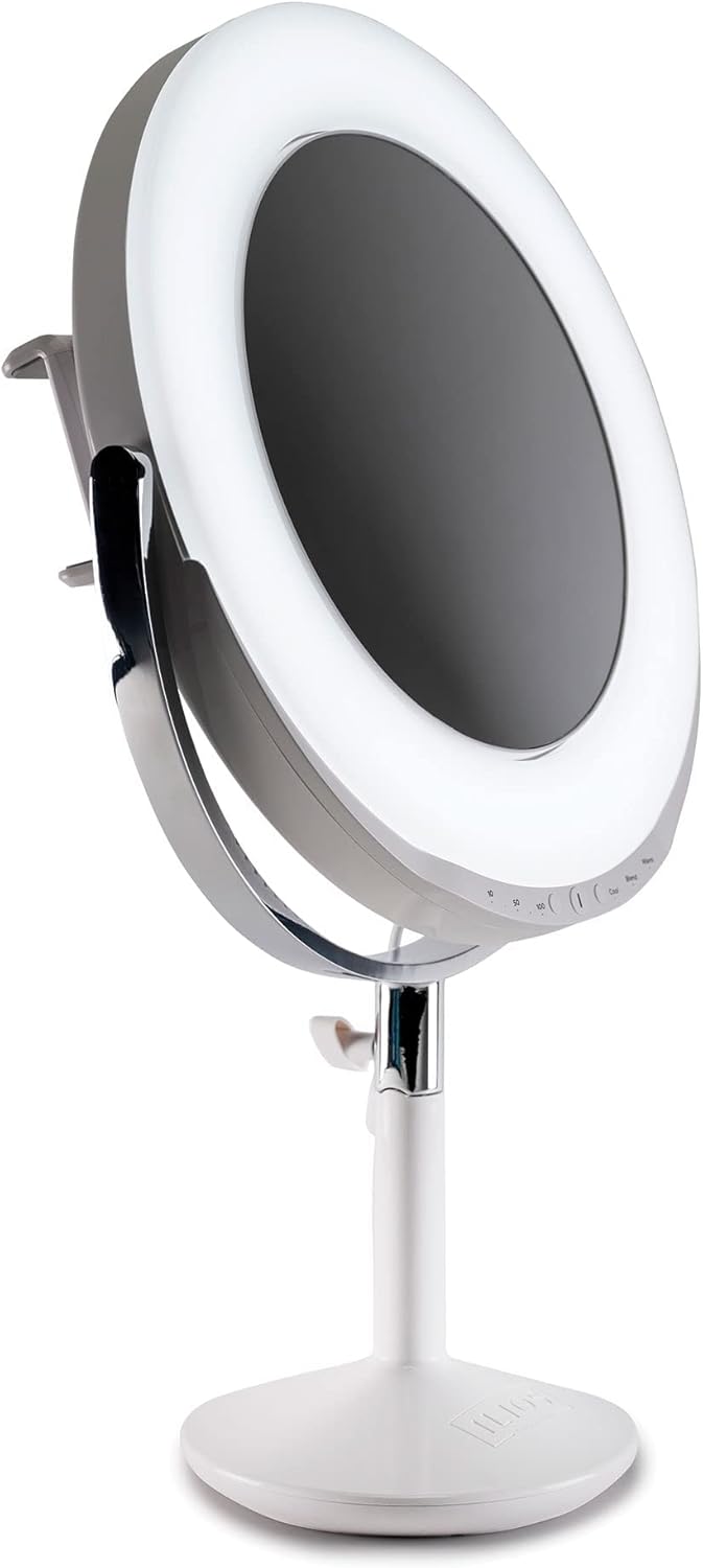 Beauty Ring Light - All-in-One Makeup Mirror & Ring Light co Created with Makeup by Mario / Mario Dedivanovic Ideal for Makeup Artists, Content Creators & Beauty Lovers