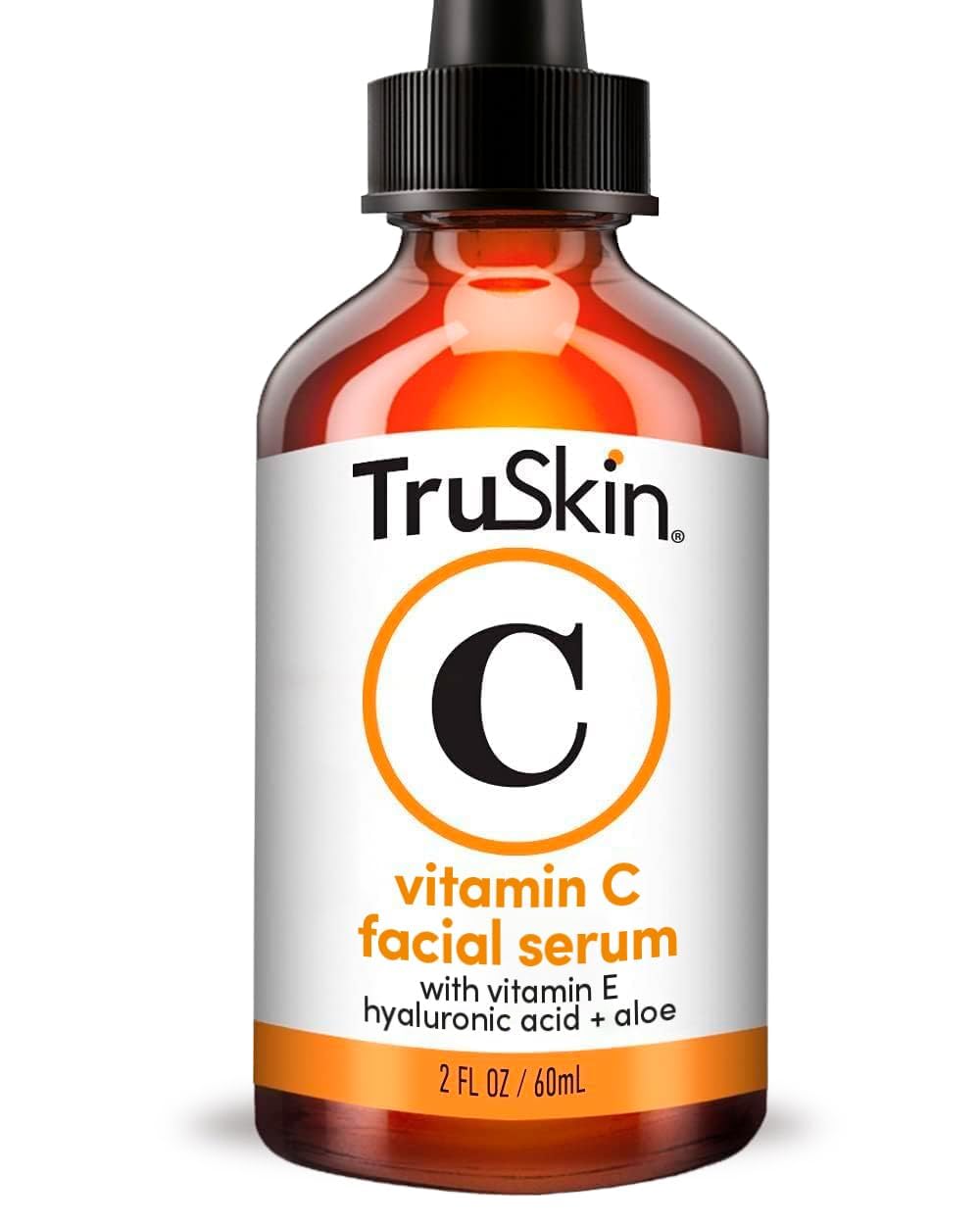 TruSkin Vitamin C Serum For Face  Anti Aging Face Serum with Vitamin C, Hyaluronic Acid, Vitamin E  Brightening Formula  Improve Appearance of Dark Spots, Tone, Fine Lines & Wrinkles, 2 Fl Oz