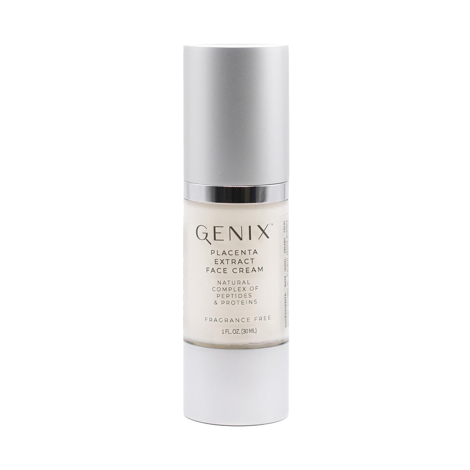 GENIX Beauty Face Cream - Anti-Aging, Anti-Wrinkle, Vitamin C & Firming Moisturizer, Clinically Proven Skincare to Hydrate, Repair, and Restore Skin. Fragrance-Free, for All Skin Types - 1 FL OZ