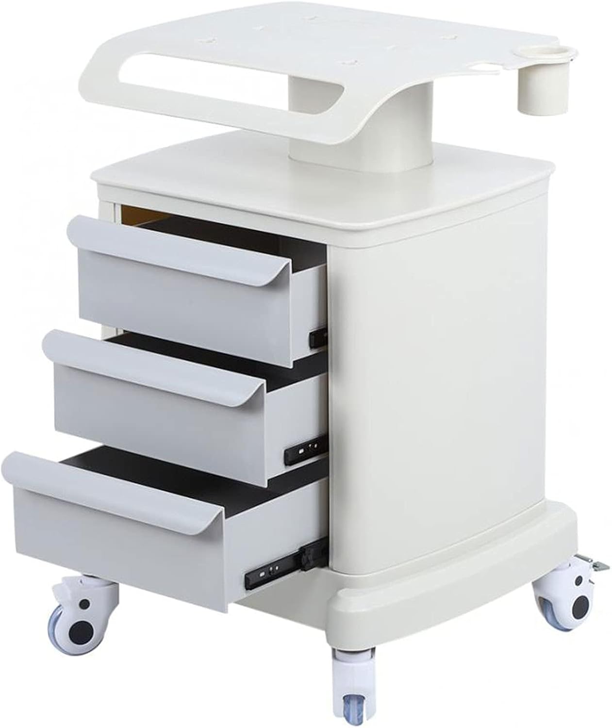 SPA Salon Trolley Cart 3 Layer Assembled with 360Rotation Wheel for Beauty Machines