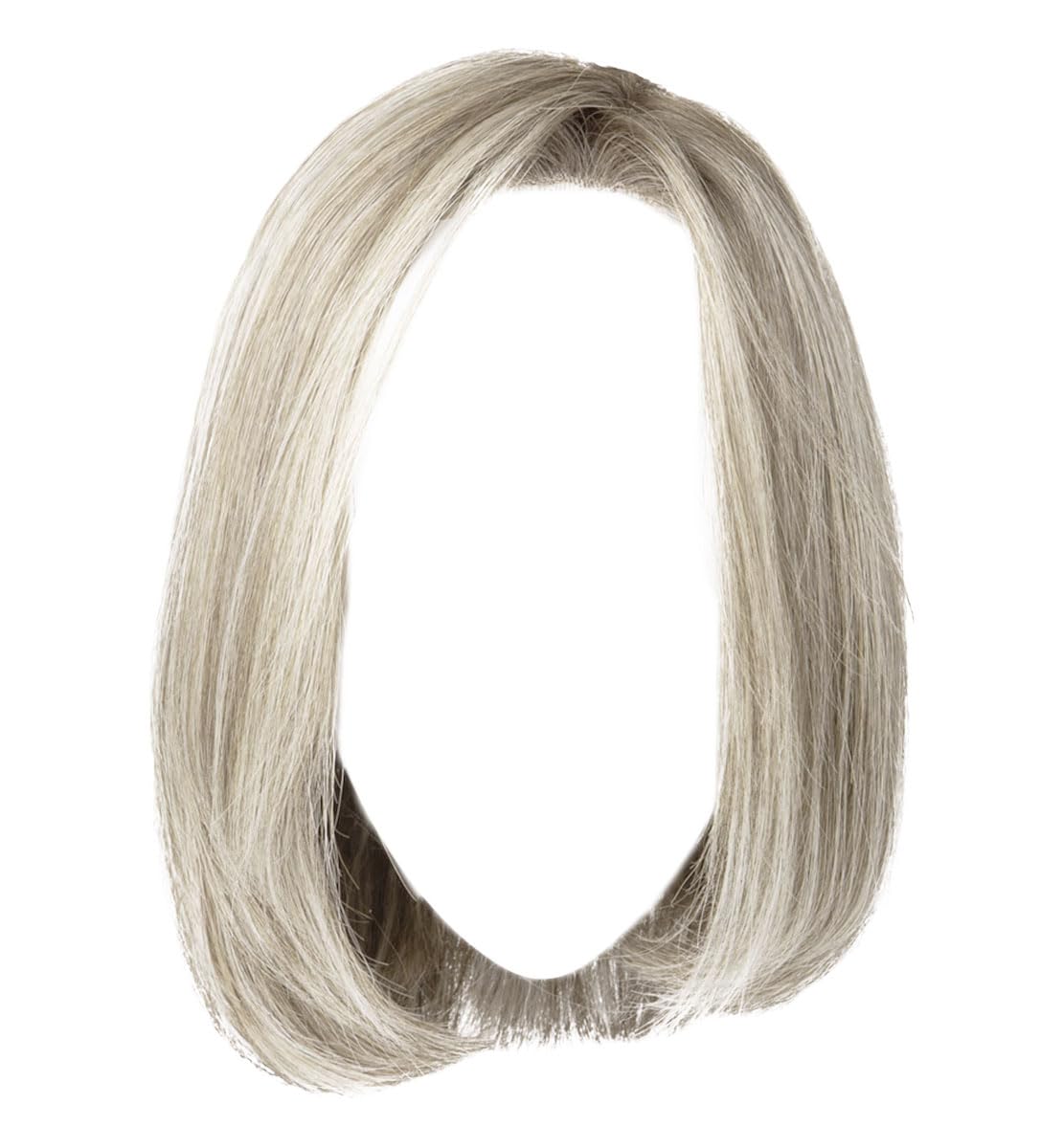 Raquel Welch Longing For London Luxurious Mid-Length Bob Cut Wig, Black Label Human Hair Collection by Hairuwear, Average Cap, RH12 23 Coconut Cream