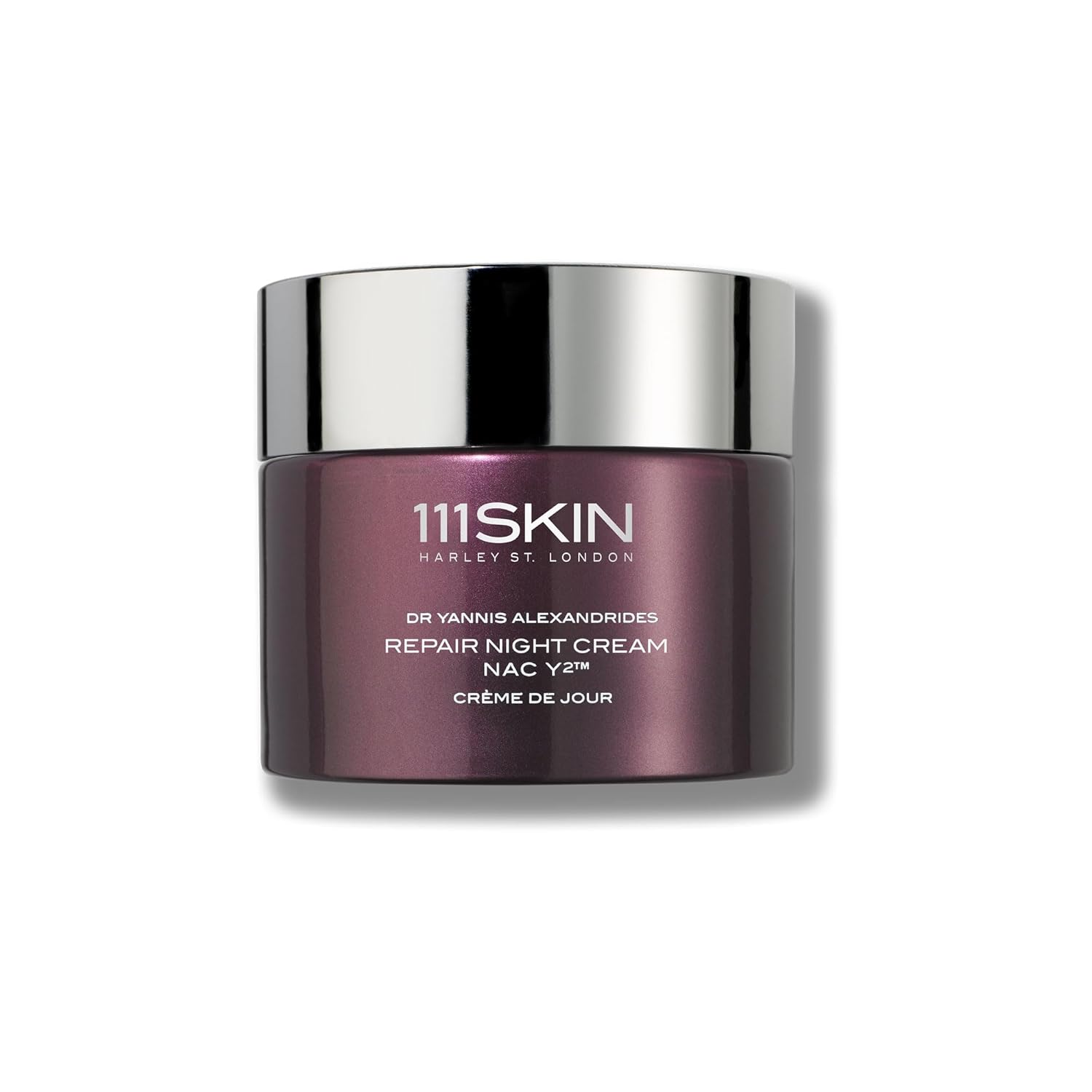 111SKIN Repair Night Cream NAC Y2 | Deeply Hydrating Face Cream | Fights Free Radicals| Reinforces Skin Barrier | Combats Early Signs of Aging (1.69 fl oz)