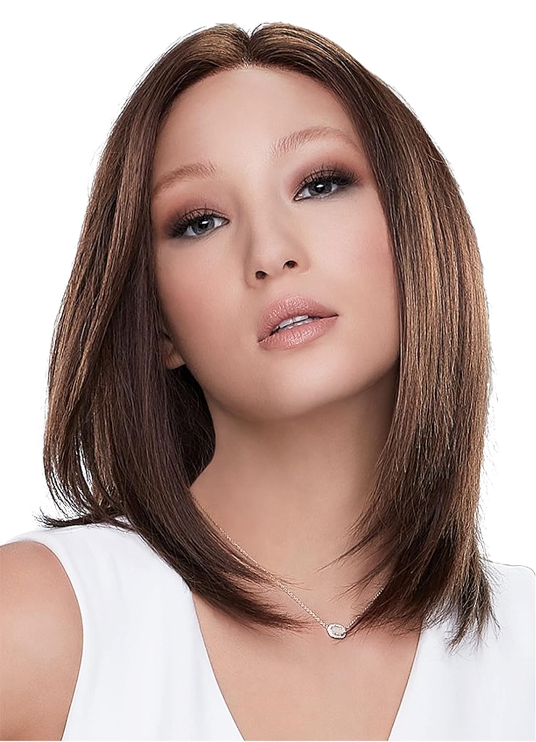 Carrie Hand Tied Lace Front & Monofilament Remy Human Hair Wig by Jon Renau in 32F, Cap Size: Average, Length: Medium