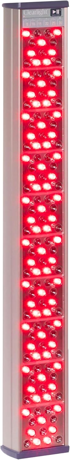 Clearlight RED Light Therapy Device - Red & Near-Infrared 650nm & 850nm Wavelengths - Pain Relief, Skin Rejuvenation, Muscle Recovery - Sauna Infrared Light Therapy Panel for Anti-Aging