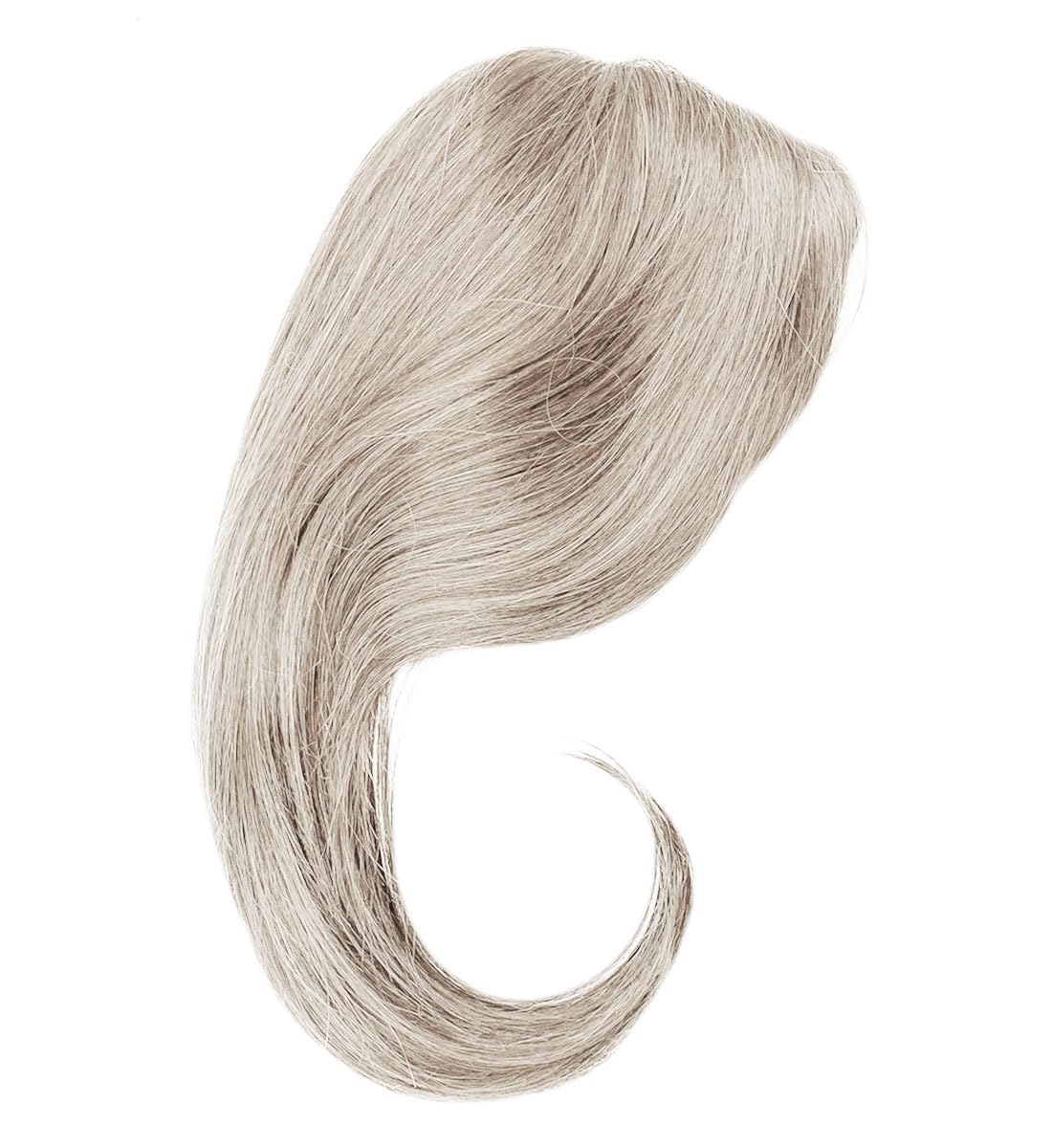 Raquel Welch Long 18 Inch Top Billing Top-of-The-Head Hairpeice, TOPPER ONLY, Not a Full Wig, RL56/60 Silver