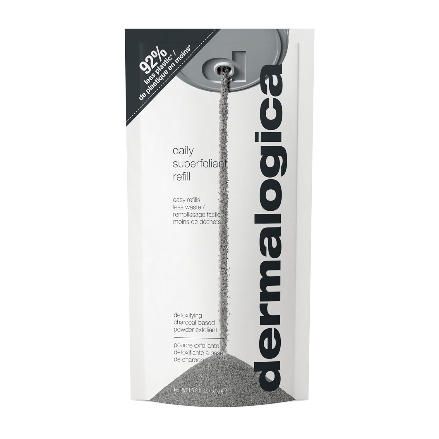 Dermalogica Daily Superfoliant - Deep Pore Face Scrub - Powder Exfoliator that Gently Smoothes and Brightens Skin Fighting Triggers Known To Accelerate Skin Aging, Refill, 2.0 fl oz